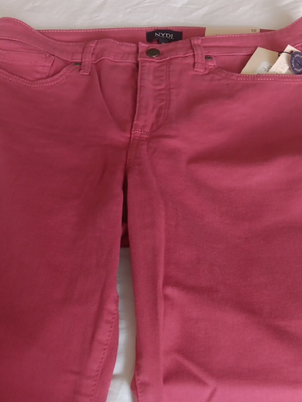 NYDJ Pink Flare Jeans